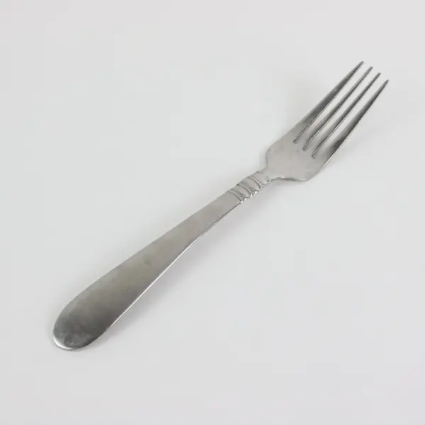 Set of 4 Cuisinart Satin Americana 18/10 Stainless Dinner Forks 8 1/8"