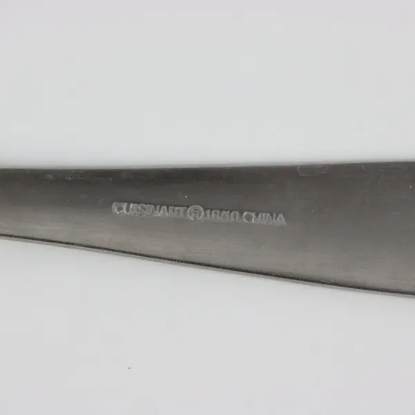 Set of 4 Cuisinart Satin Americana 18/10 Stainless Dinner Forks 8 1/8"