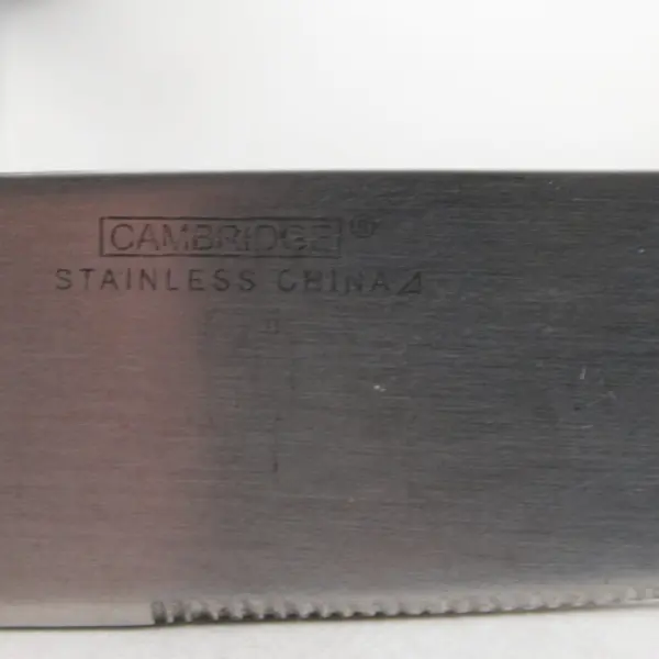 Lot of 4 Cambridge Silver Reston Stainless Steel Silverware Dining Knives 9 1/4"