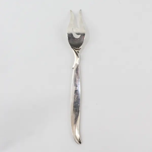 International Silver Silverplate Flair Short Handle Olive/Pickle Fork 5 7/8"
