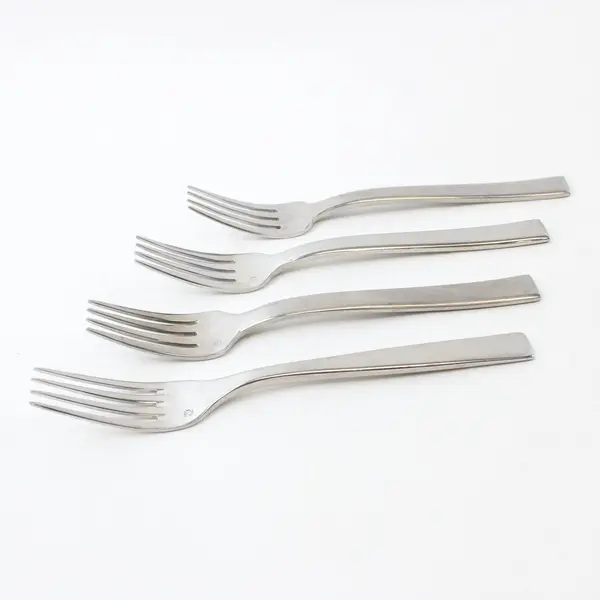 Lot of 4 Fortessa Unknown Pattern 7 Inch Forks