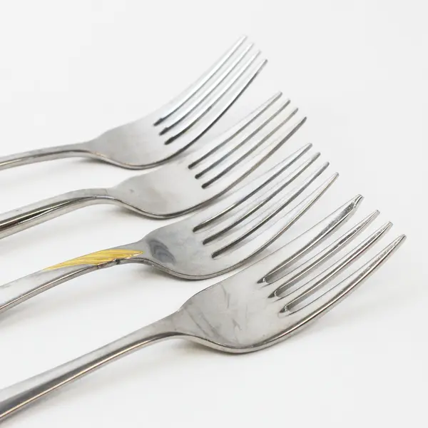 Lot of 4 Cambridge Yamazaki Assorted Used Forks 6-7 Inch Mixed Brands