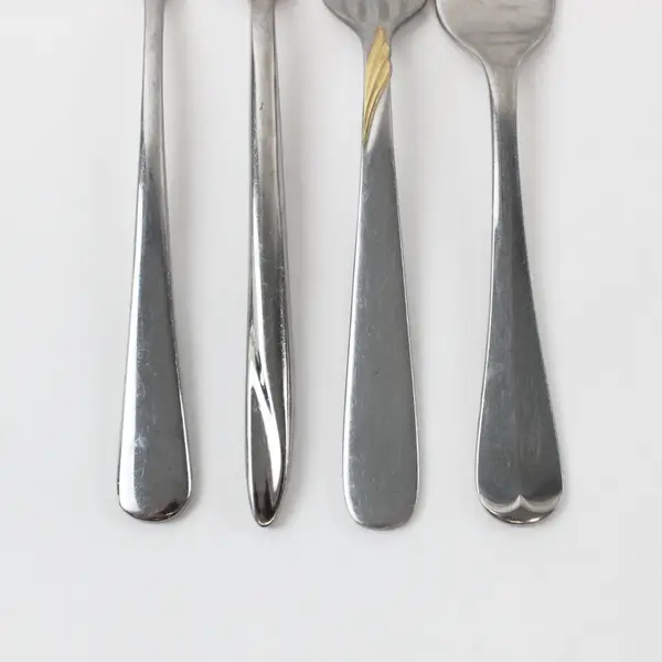 Lot of 4 Cambridge Yamazaki Assorted Used Forks 6-7 Inch Mixed Brands