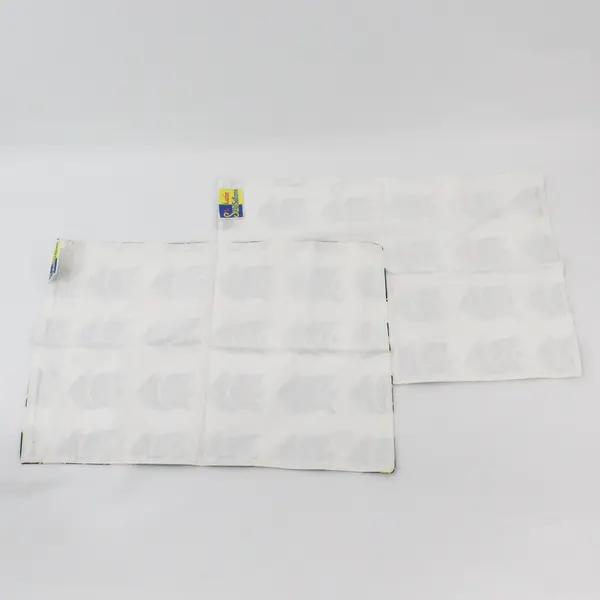 Set of 2 St. Lucia Sunsations Angelfish Cotton Placemats 17in