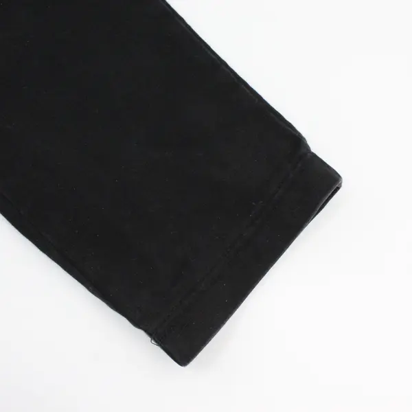 Croft & Barrow Women's Petite Stretch Size 4P Short Black Elastic Waist Pants