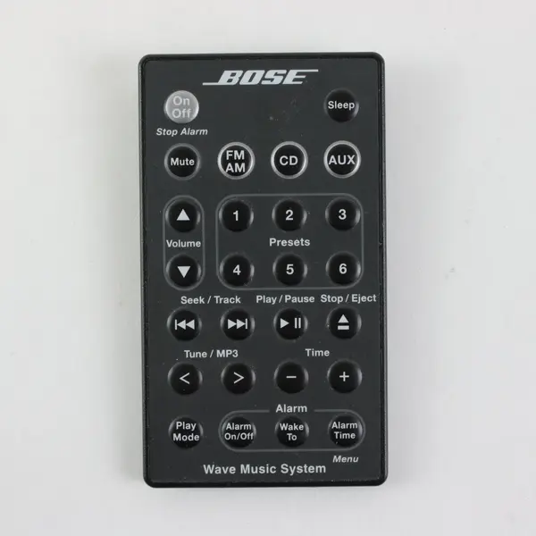 Bose Wave Music System Remote Control OEM Black