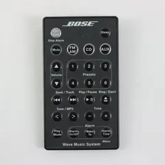 Bose Wave Music System Remote Control OEM Black