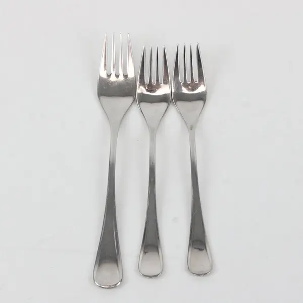 Lot of 3 WMF Flatware Del Sol Stainless Forks (1 Place Fork + 2 Salad Forks)