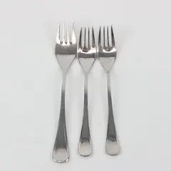 Lot of 3 WMF Flatware Del Sol Stainless Forks (1 Place Fork + 2 Salad Forks)