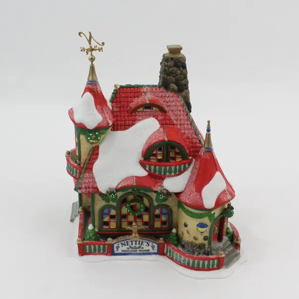 2004 Dept 56 North Pole Series Nettie's Mistletoe Manor 56895 