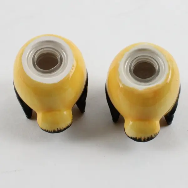 Amscan Little Shakers Oriole Bird 440254 Ceramic Salt Pepper Shakers Set 2