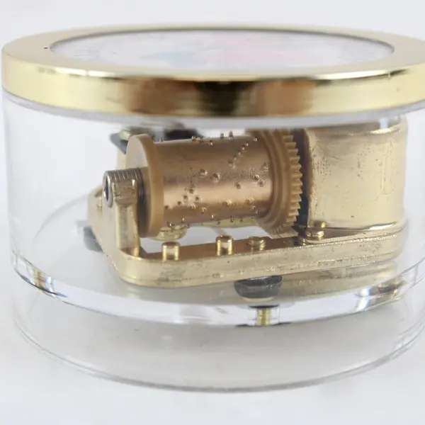 Berkeley Designs Happy Anniversary Clear Music Box Plays Anniversary Waltz