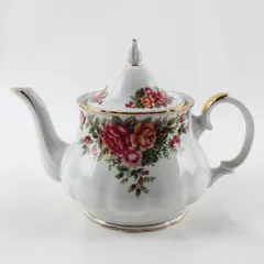 English Garden Fine China Teapot w/Lid Robinson Design Group 1989 Floral