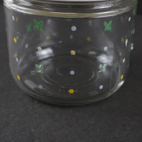 Precious Moments Christmas Glass Lidded Jars Set 3 Nothing Could Be Sweeter