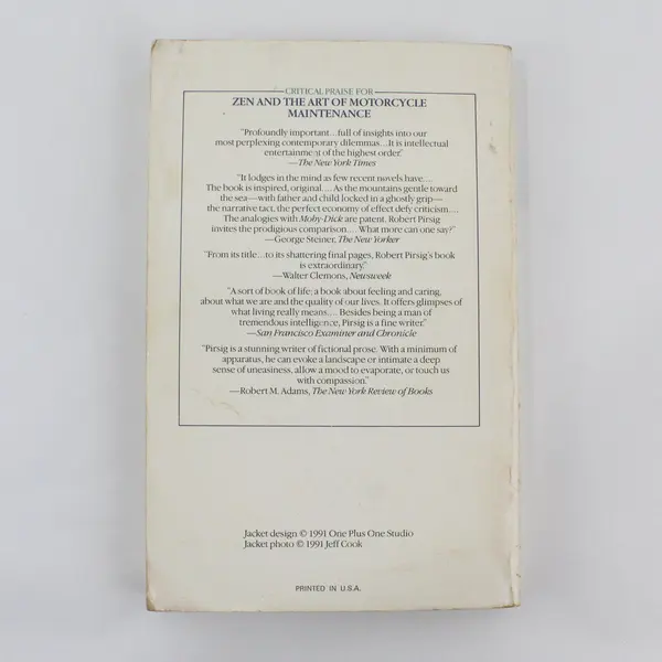 Vintage Lila An Inquiry into Morals A Novel by Robert Pirsig 1991 Paperback