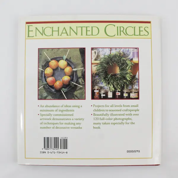 Enchanted Circles Art of Making Decorative Wreaths Elizabeth Lloyd 1990 HC DJ
