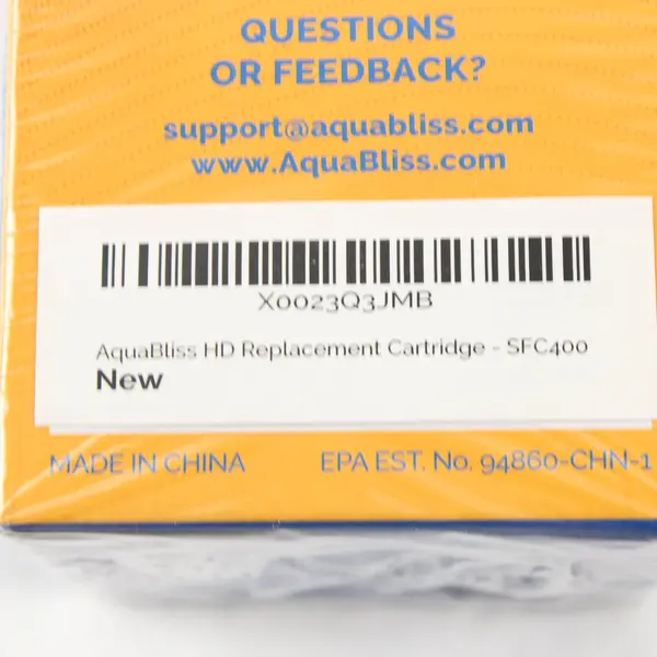AquaBliss SFC400 Shower Head Filter Replacement Cartridge Compatible