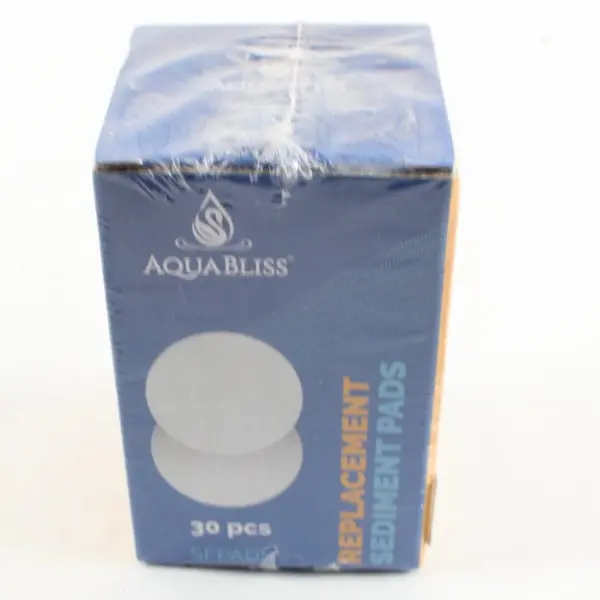 AquaBliss SFPADS Replacement Sediment Filter Pads 30 Pcs Shower Filter