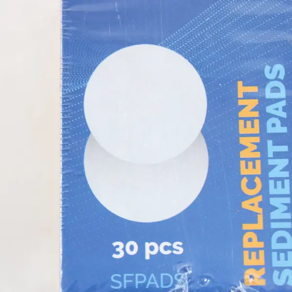 AquaBliss SFPADS Replacement Sediment Filter Pads 30 Pcs Shower Filter
