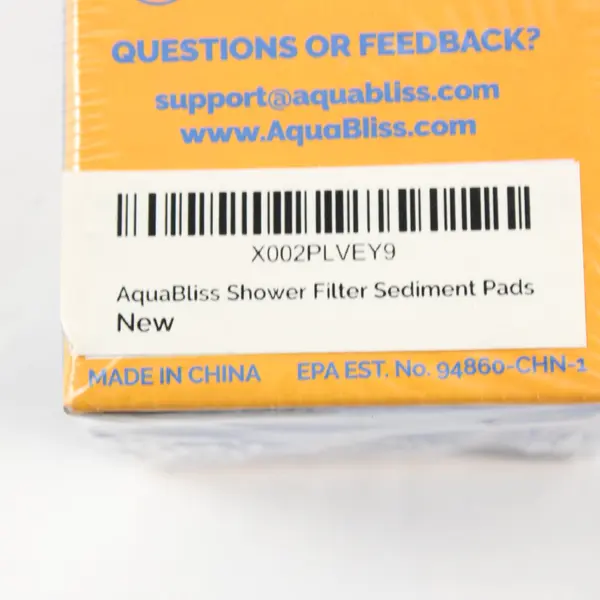 AquaBliss SFPADS Replacement Sediment Filter Pads 30 Pcs Shower Filter