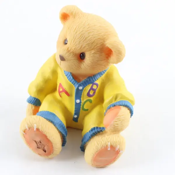 Enesco Andie Alphabet Bear Cherished Teddies 4in Squeaky Boxed