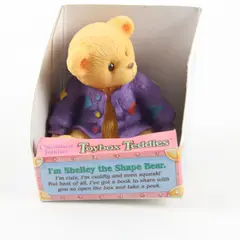 Cherished Teddies Toybox Teddies Shelley Shape Bear Squeaky Toy 1998