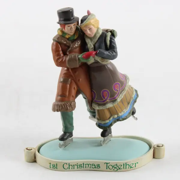 Enesco Treasury of Christmas 1988 1st Christmas Together M Gilmore Ornament NIB