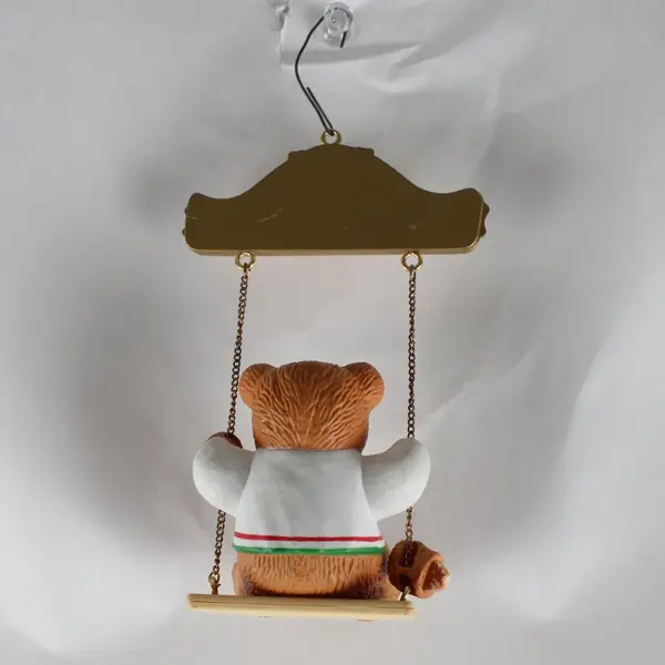 Enesco Treasury Christmas Ornament 1991 Swingtime Lucy & Me