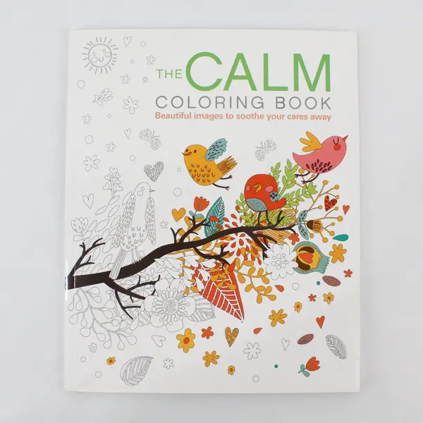 Calm Coloring Book Patience Coster Beautiful Images to Soothe Your Cares Away