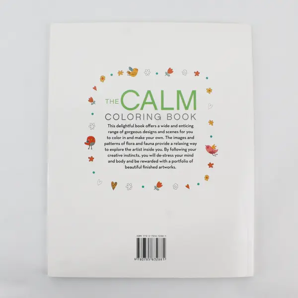 Calm Coloring Book Patience Coster Beautiful Images to Soothe Your Cares Away