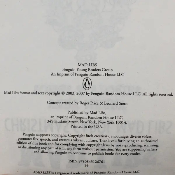 Christmas Carol Mad Libs: Very Merry Songs & Stories Roger Price 2 Activities