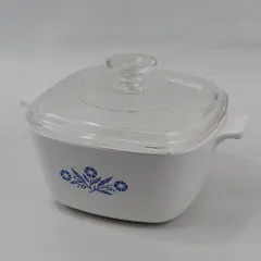 Vintage CorningWare Blue Cornflower P-1 3/4-B 1.75 Qt Casserole with Lid