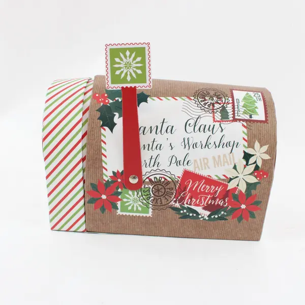 Greenbrier International Letters To Santa Mailbox Gift Box Holiday