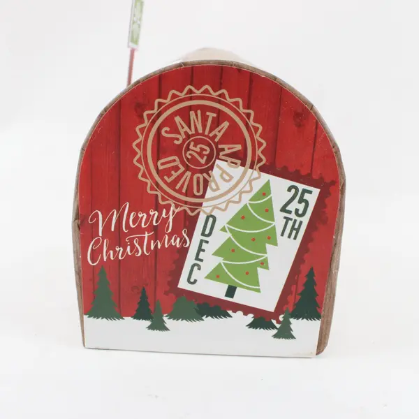 Greenbrier International Letters To Santa Mailbox Gift Box Holiday