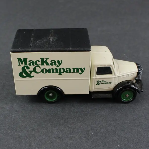 Lledo McKay & Co Promotional Bedford Diecast Truck 3.8in Long Cream Green UK