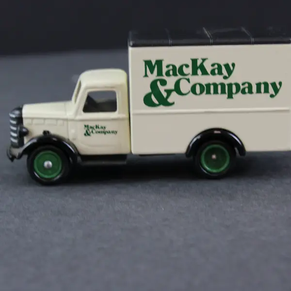 Lledo McKay & Co Promotional Bedford Diecast Truck 3.8in Long Cream Green UK
