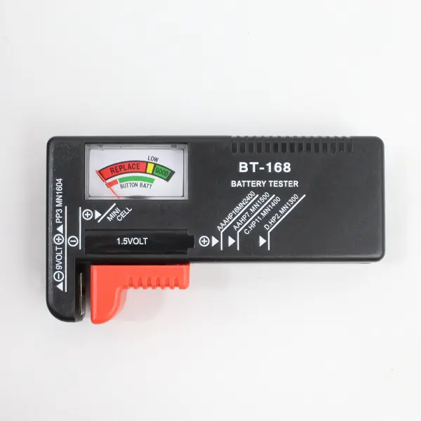 ALKOO Battery Organizer Storage Case w/ BT-168 Battery Tester