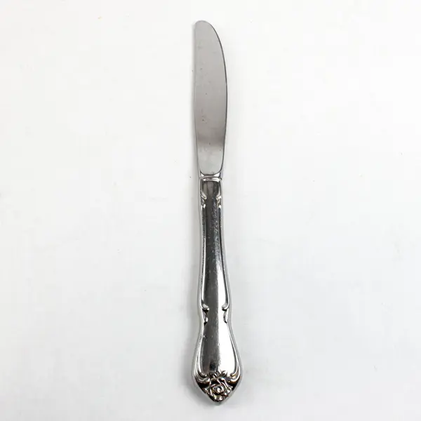 Lot of 3 Oneida Rogers Arbor Rose-True Rose Stainless Modern Solid Knives 8 3/8"