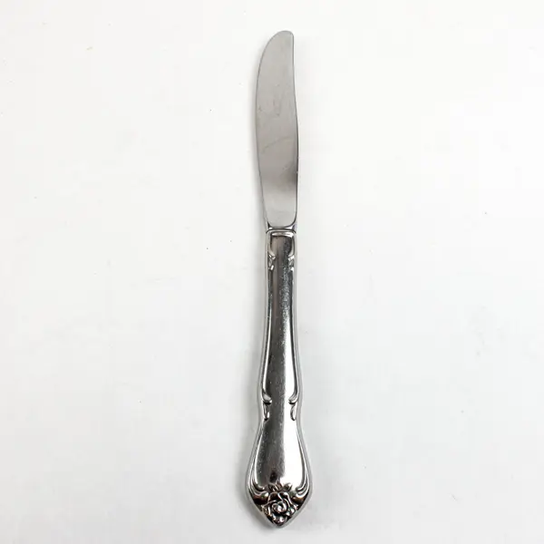 Lot of 3 Oneida Rogers Arbor Rose-True Rose Stainless Modern Solid Knives 8 3/8"