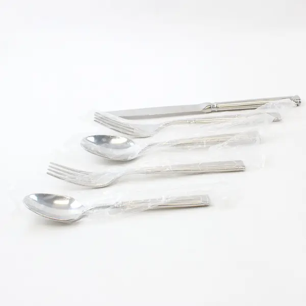 Lot of 5 Fortessa Doria Silverware Flatware Pieces Used