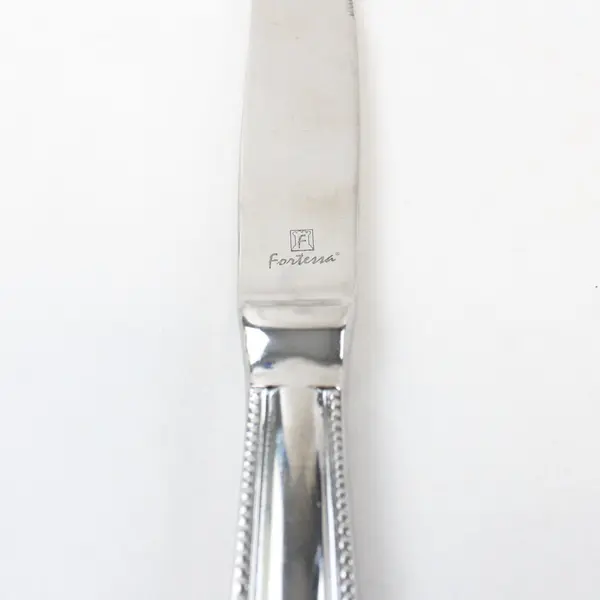 Lot of 6 Fortessa Caviar Assorted Silverware Flatware Used