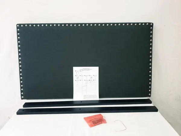 Wayfair Latitude Run Dark Gray Twin Headboard Open Box SH202TDGR-HB