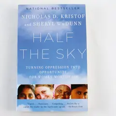 Half The Sky Sheryl WuDunn and Nicholas D. Kristof 2010 Paperback Vintage Books