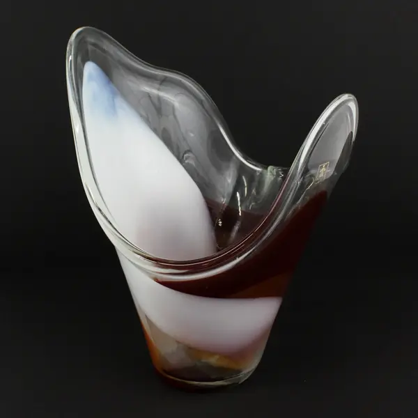 São Marcos Cristais Molinari Design Brazilian Hand Blown Art Glass  