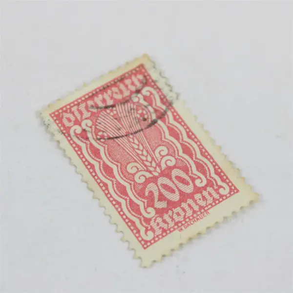 Lot of 9 Austria Hungary Heller Agriculture Stamps Used 1920s