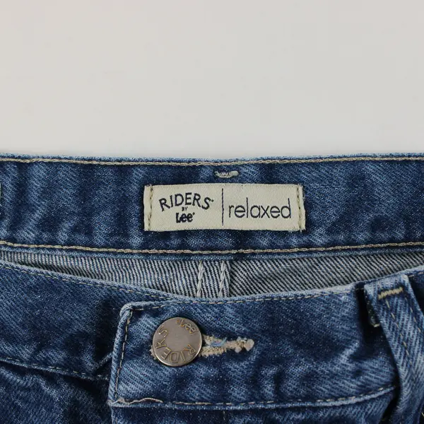 Lot of 3 Heavyweight Damaged Denim Jeans for Crafts Scraps Projects