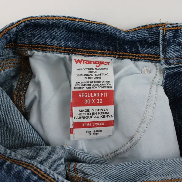 Lot of 3 Heavyweight Damaged Denim Jeans for Crafts Scraps Projects