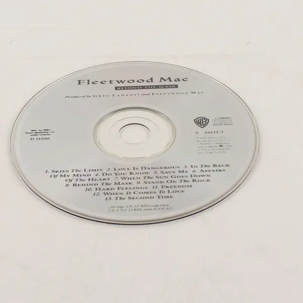 Behind the Mask CD, Fleetwood Mac 1990, #9 26111-2 
