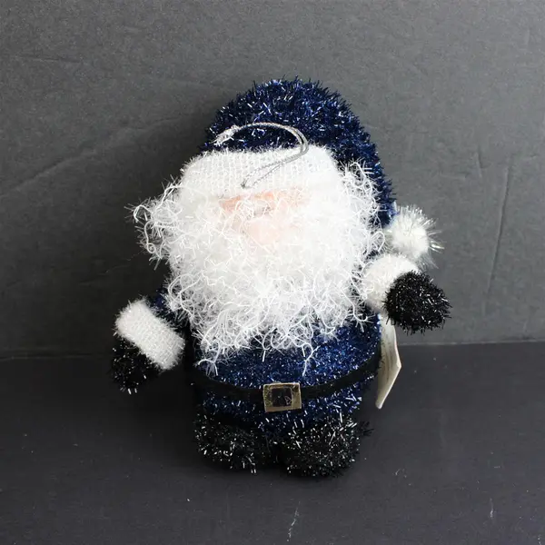 Lot of 3 Accents & Occasions Snowman and Santa Christmas Ornaments