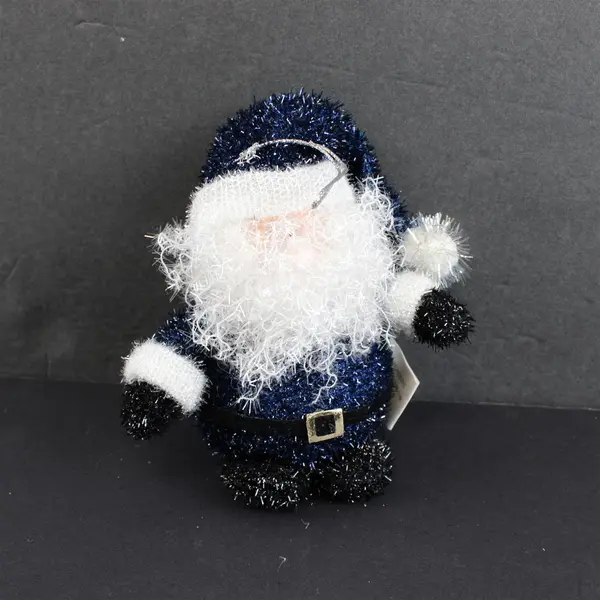 Lot of 3 Accents & Occasions Snowman and Santa Christmas Ornaments